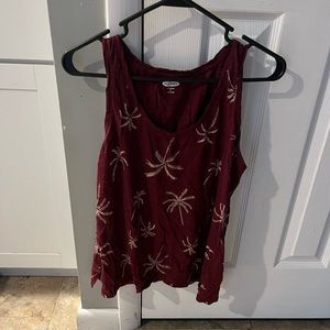 Small old navy tank
